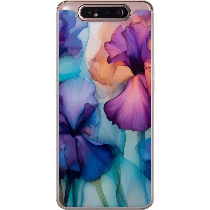 Mobilcover til Samsung Galaxy A80 med Magiske blomster motiv i gruppen SMARTPHONES & TABLETS / Mobil Beskyttelse / Samsung hos TP E-commerce Nordic AB (A60230)