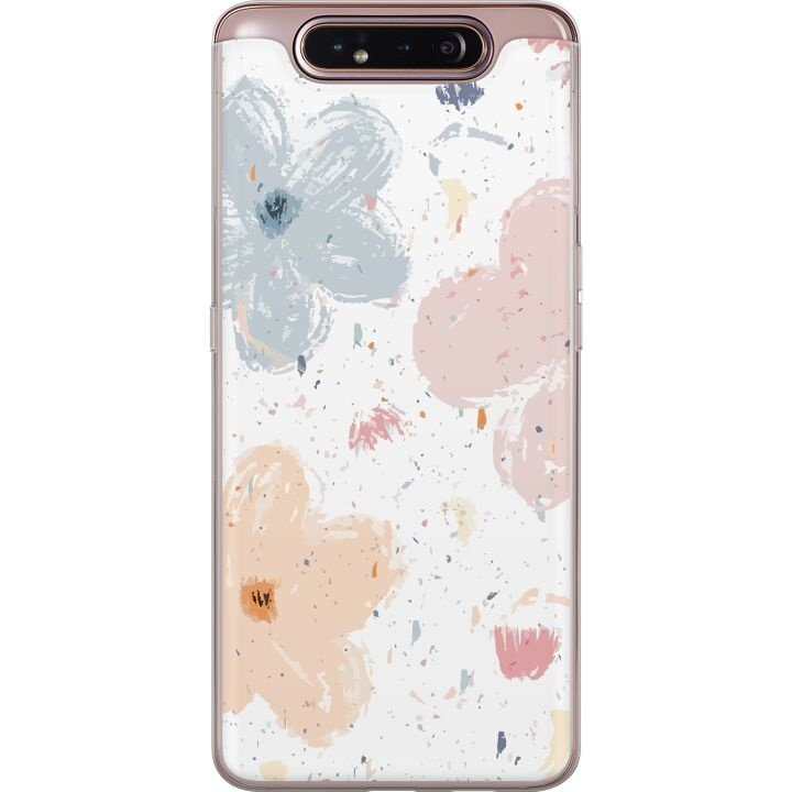 Mobilcover til Samsung Galaxy A80 med Blomster motiv i gruppen SMARTPHONES & TABLETS / Mobil Beskyttelse / Samsung hos TP E-commerce Nordic AB (A60239)