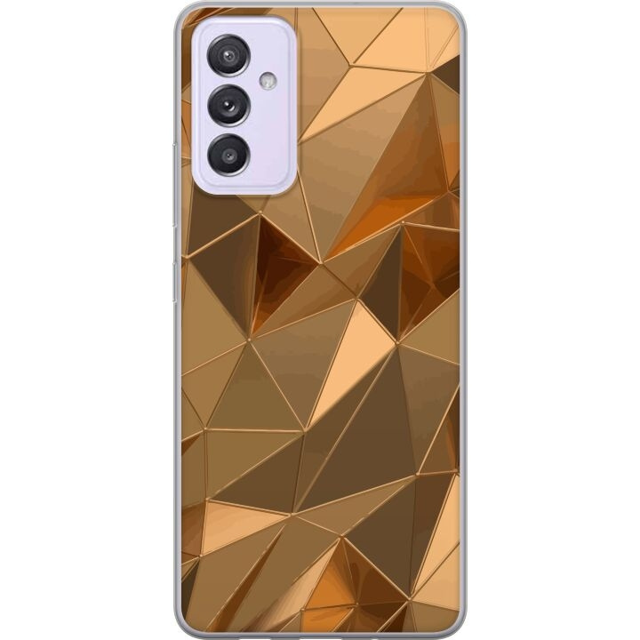 Mobilcover til Samsung Galaxy A82 5G med 3D Guld motiv i gruppen SMARTPHONES & TABLETS / Mobil Beskyttelse / Samsung hos TP E-commerce Nordic AB (A60305)