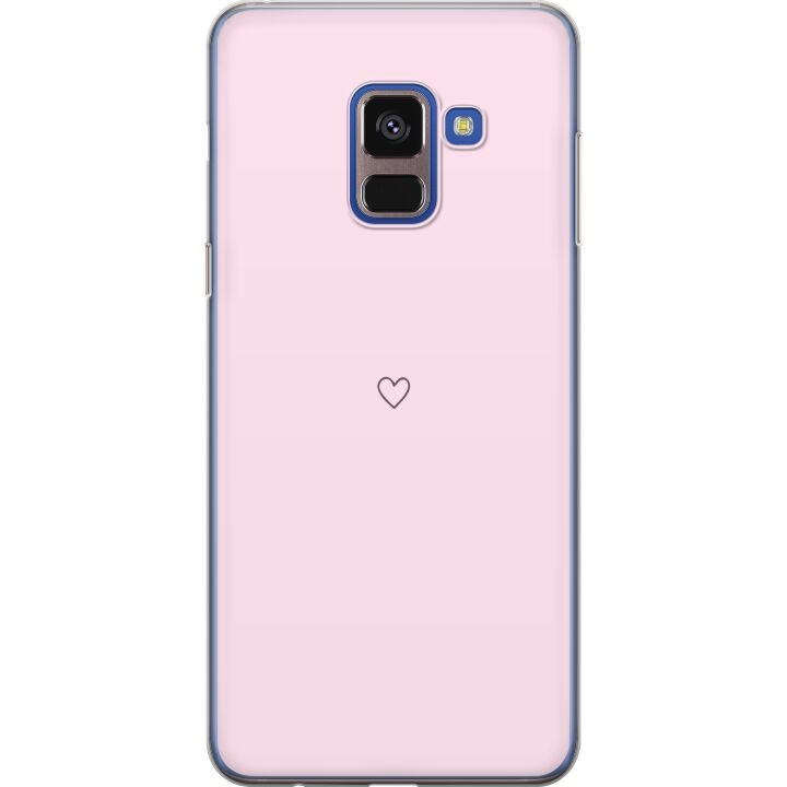 Mobilcover til Samsung Galaxy A8 (2018) med Hjerte motiv i gruppen SMARTPHONES & TABLETS / Mobil Beskyttelse / Samsung hos TP E-commerce Nordic AB (A60327)