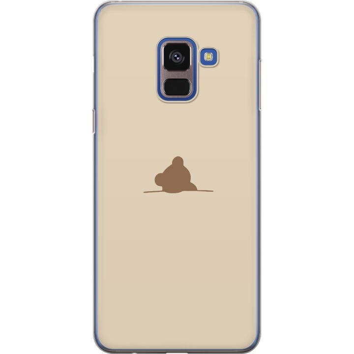 Mobilcover til Samsung Galaxy A8 (2018) med Nalle motiv i gruppen SMARTPHONES & TABLETS / Mobil Beskyttelse / Samsung hos TP E-commerce Nordic AB (A60328)