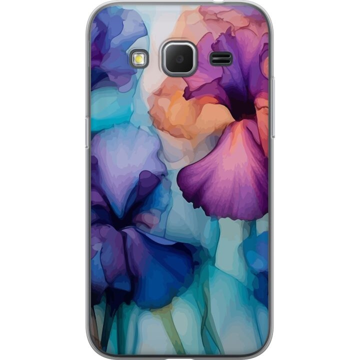 Mobilcover til Samsung Galaxy Core Prime med Magiske blomster motiv i gruppen SMARTPHONES & TABLETS / Mobil Beskyttelse / Samsung hos TP E-commerce Nordic AB (A60365)