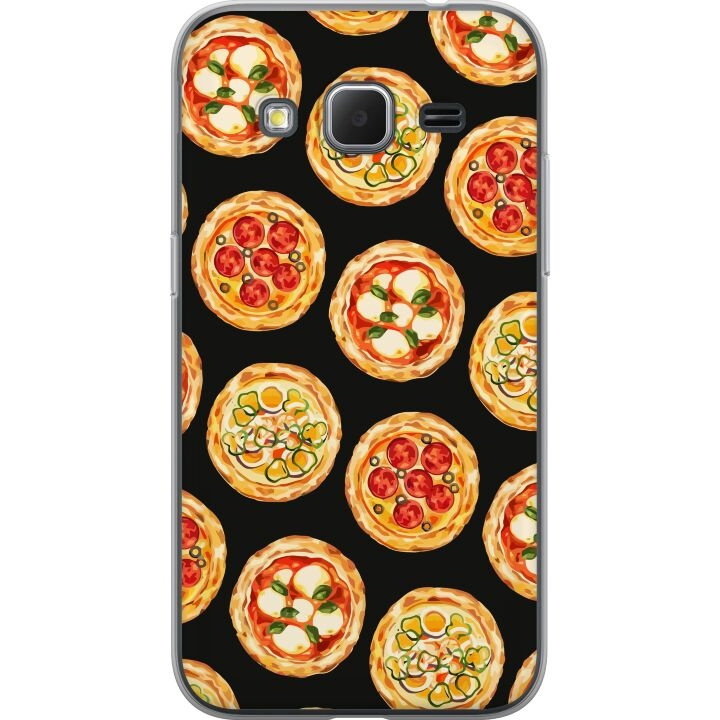 Mobilcover til Samsung Galaxy Core Prime med Pizza motiv i gruppen SMARTPHONES & TABLETS / Mobil Beskyttelse / Samsung hos TP E-commerce Nordic AB (A60375)