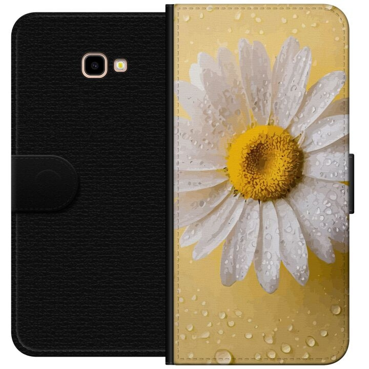 Tegnebogsetui til Samsung Galaxy J4+ med Porcelænsblomst motiv i gruppen SMARTPHONES & TABLETS / Mobil Beskyttelse / Samsung hos TP E-commerce Nordic AB (A60389)