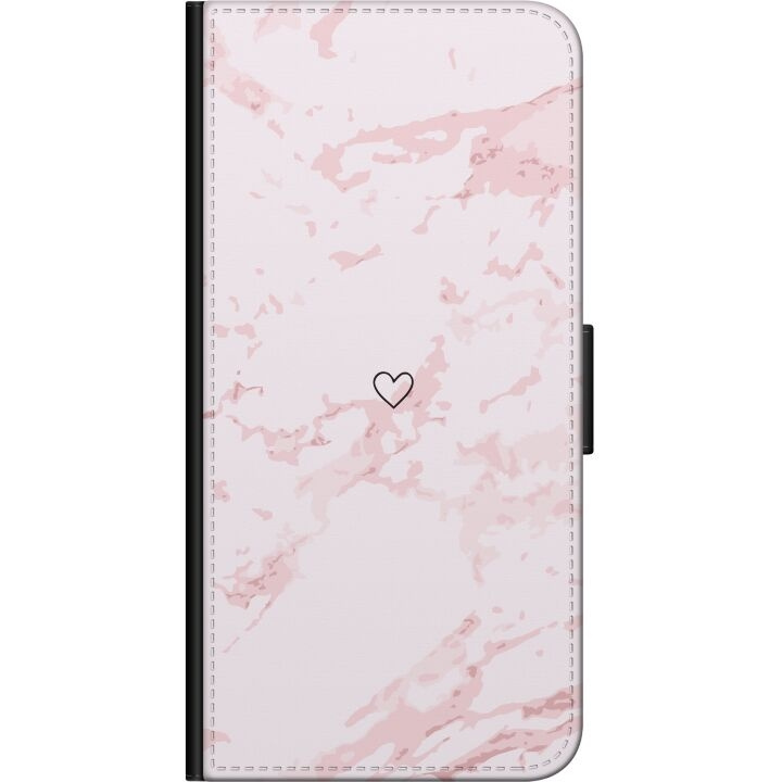 Tegnebogsetui til Samsung Galaxy Note10 Lite med Rosa Hjerte motiv i gruppen SMARTPHONES & TABLETS / Mobil Beskyttelse / Samsung hos TP E-commerce Nordic AB (A60574)