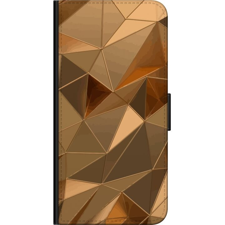 Tegnebogsetui til Samsung Galaxy Note10 Lite med 3D Guld motiv i gruppen SMARTPHONES & TABLETS / Mobil Beskyttelse / Samsung hos TP E-commerce Nordic AB (A60575)