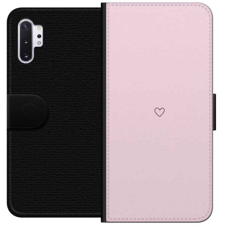 Tegnebogsetui til Samsung Galaxy Note10+ med Hjerte motiv i gruppen SMARTPHONES & TABLETS / Mobil Beskyttelse / Samsung hos TP E-commerce Nordic AB (A60597)