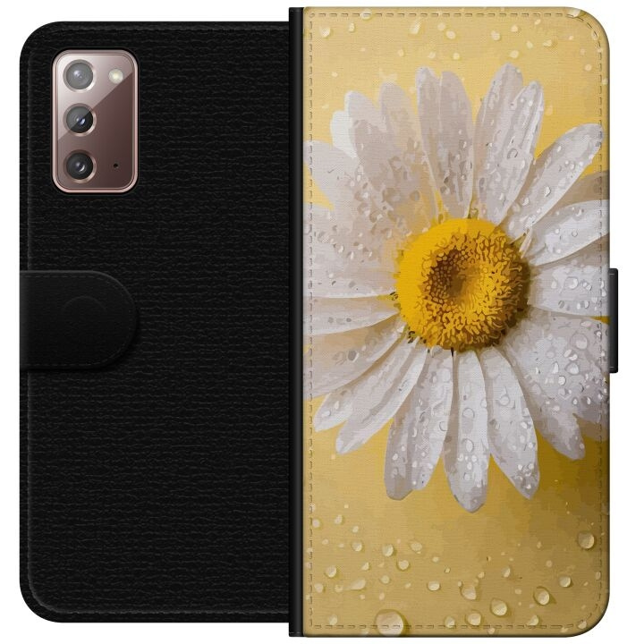 Tegnebogsetui til Samsung Galaxy Note20 med Porcelænsblomst motiv i gruppen SMARTPHONES & TABLETS / Mobil Beskyttelse / Samsung hos TP E-commerce Nordic AB (A60632)