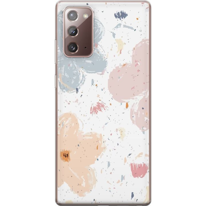 Mobilcover til Samsung Galaxy Note20 med Blomster motiv i gruppen SMARTPHONES & TABLETS / Mobil Beskyttelse / Samsung hos TP E-commerce Nordic AB (A60671)