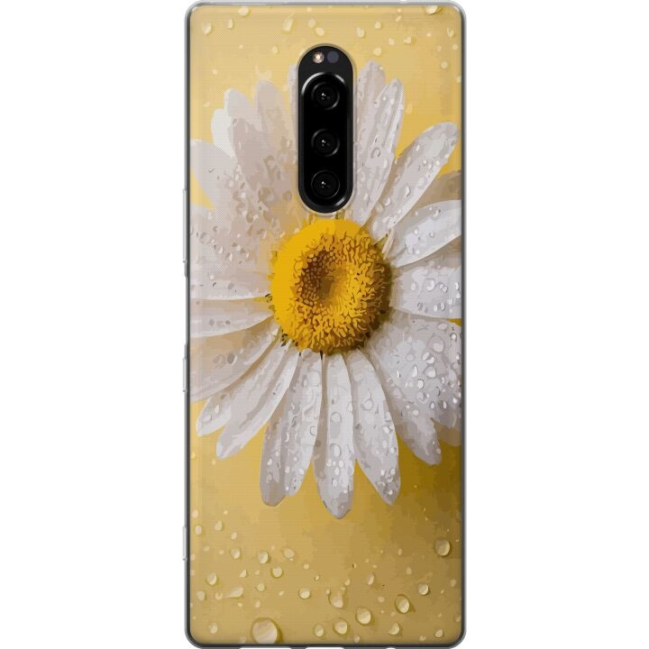 Mobilcover til Sony Xperia 1 med Porcelænsblomst motiv i gruppen SMARTPHONES & TABLETS / Mobil Beskyttelse / Sony hos TP E-commerce Nordic AB (A60794)