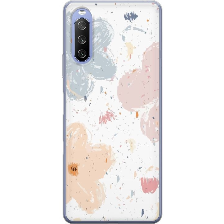 Mobilcover til Sony Xperia 10 III med Blomster motiv i gruppen SMARTPHONES & TABLETS / Mobil Beskyttelse / Sony hos TP E-commerce Nordic AB (A60941)