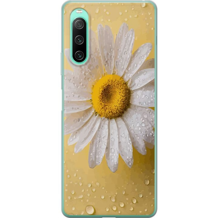 Mobilcover til Sony Xperia 10 IV med Porcelænsblomst motiv i gruppen SMARTPHONES & TABLETS / Mobil Beskyttelse / Sony hos TP E-commerce Nordic AB (A61010)