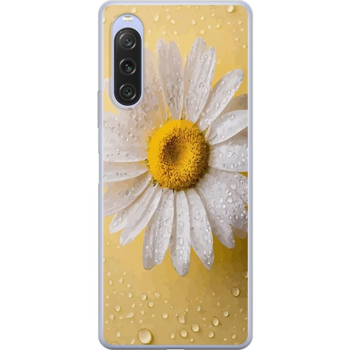 Mobilcover til Sony Xperia 10 V med Porcelænsblomst motiv i gruppen SMARTPHONES & TABLETS / Mobil Beskyttelse / Sony hos TP E-commerce Nordic AB (A61064)