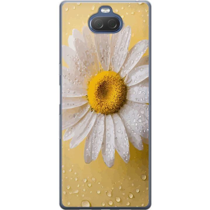 Mobilcover til Sony Xperia 10 Plus med Porcelænsblomst motiv i gruppen SMARTPHONES & TABLETS / Mobil Beskyttelse / Sony hos TP E-commerce Nordic AB (A61118)