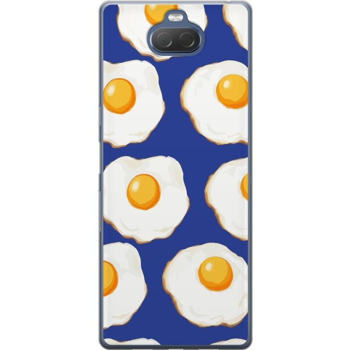 Mobilcover til Sony Xperia 10 Plus med Stegte æg motiv i gruppen SMARTPHONES & TABLETS / Mobil Beskyttelse / Sony hos TP E-commerce Nordic AB (A61124)