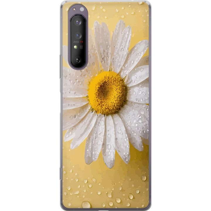 Mobilcover til Sony Xperia 1 II med Porcelænsblomst motiv i gruppen SMARTPHONES & TABLETS / Mobil Beskyttelse / Sony hos TP E-commerce Nordic AB (A61145)