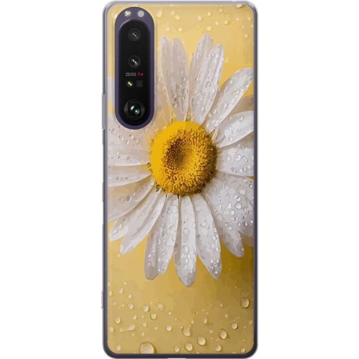 Mobilcover til Sony Xperia 1 III med Porcelænsblomst motiv i gruppen SMARTPHONES & TABLETS / Mobil Beskyttelse / Sony hos TP E-commerce Nordic AB (A61199)