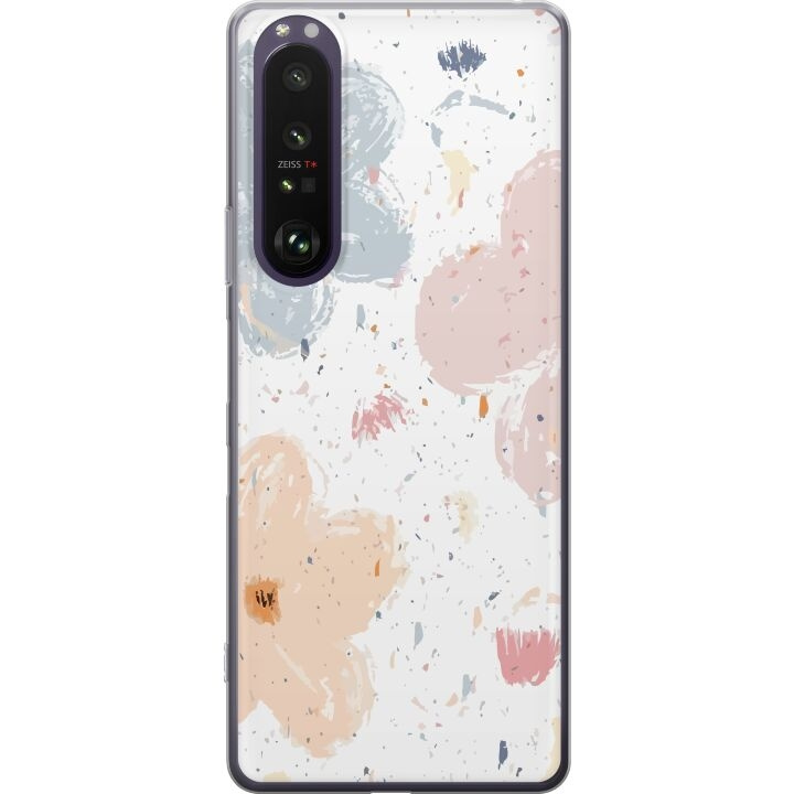 Mobilcover til Sony Xperia 1 III med Blomster motiv i gruppen SMARTPHONES & TABLETS / Mobil Beskyttelse / Sony hos TP E-commerce Nordic AB (A61211)