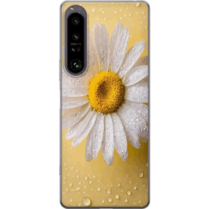 Mobilcover til Sony Xperia 1 IV med Porcelænsblomst motiv i gruppen SMARTPHONES & TABLETS / Mobil Beskyttelse / Sony hos TP E-commerce Nordic AB (A61253)