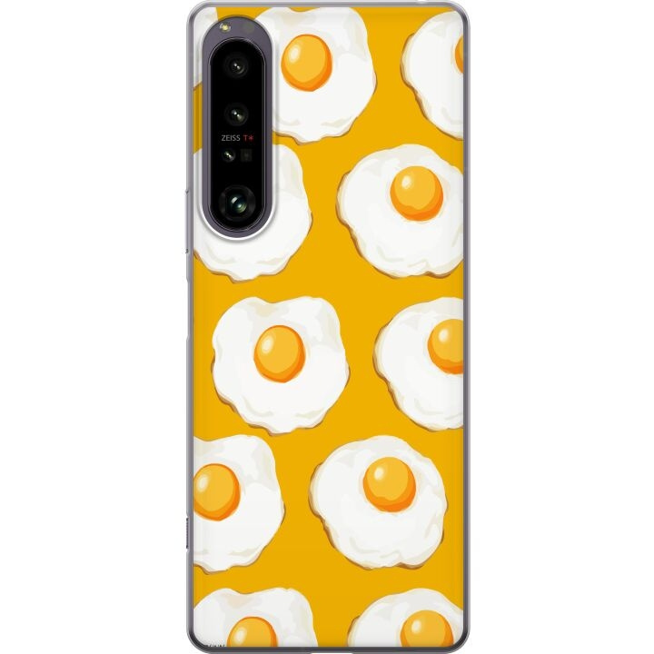 Mobilcover til Sony Xperia 1 IV med Stegt æg motiv i gruppen SMARTPHONES & TABLETS / Mobil Beskyttelse / Sony hos TP E-commerce Nordic AB (A61255)