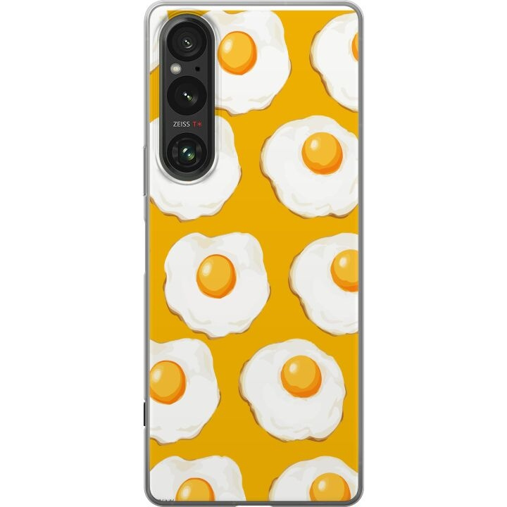 Mobilcover til Sony Xperia 1 V med Stegt æg motiv i gruppen SMARTPHONES & TABLETS / Mobil Beskyttelse / Sony hos TP E-commerce Nordic AB (A61309)