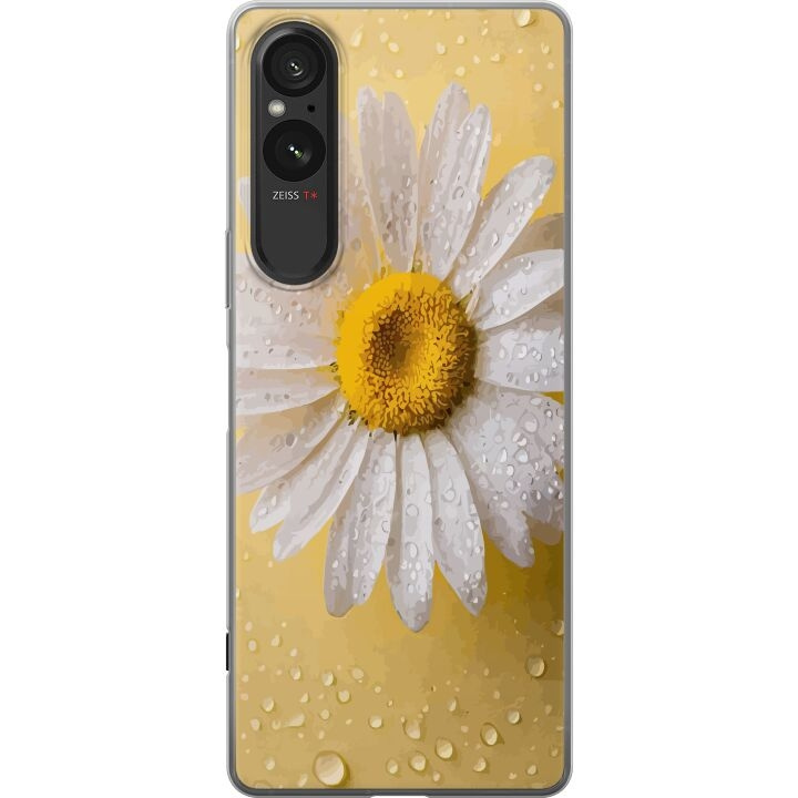 Mobilcover til Sony Xperia 5 V med Porcelænsblomst motiv i gruppen SMARTPHONES & TABLETS / Mobil Beskyttelse / Sony hos TP E-commerce Nordic AB (A61550)