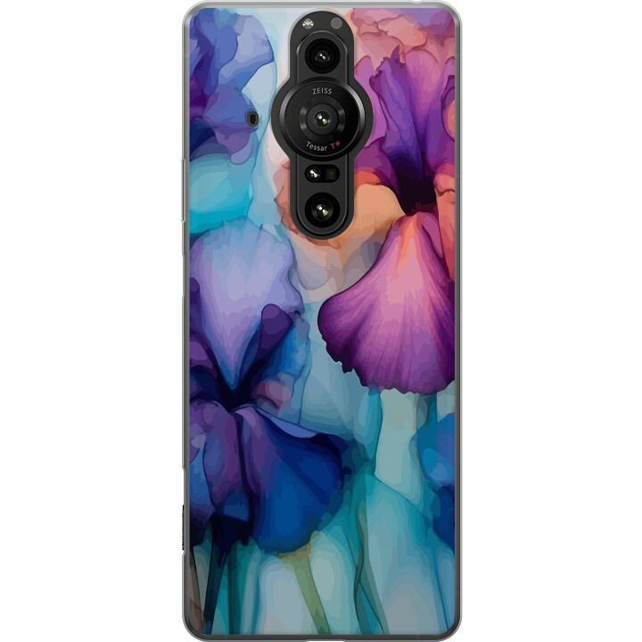 Mobilcover til Sony Xperia Pro-I med Magiske blomster motiv i gruppen SMARTPHONES & TABLETS / Mobil Beskyttelse / Sony hos TP E-commerce Nordic AB (A61688)