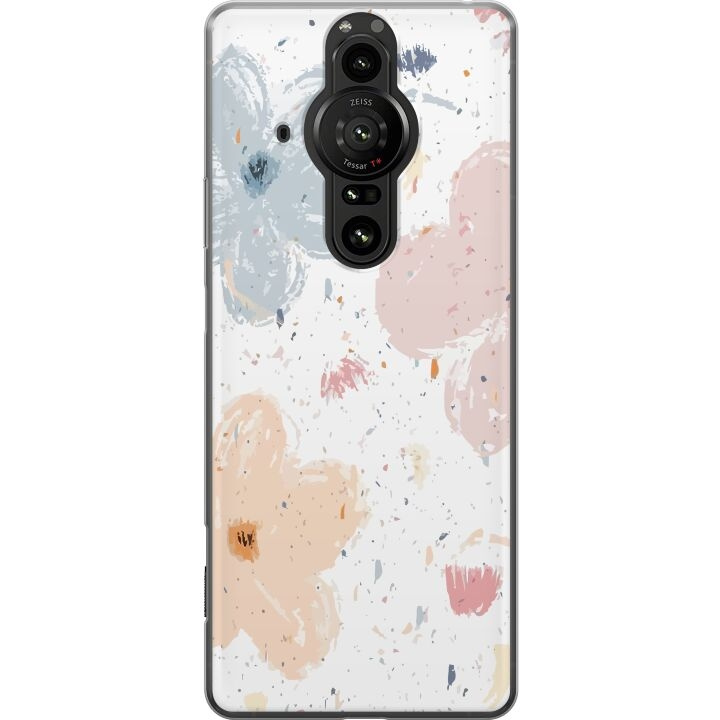 Mobilcover til Sony Xperia Pro-I med Blomster motiv i gruppen SMARTPHONES & TABLETS / Mobil Beskyttelse / Sony hos TP E-commerce Nordic AB (A61697)