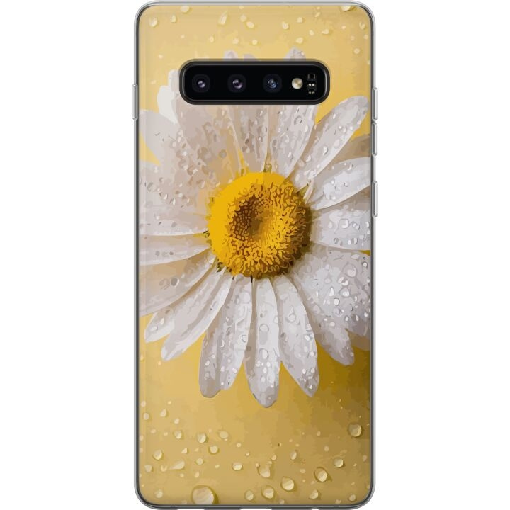 Mobilcover til Samsung Galaxy S10 med Porcelænsblomst motiv i gruppen SMARTPHONES & TABLETS / Mobil Beskyttelse / Samsung hos TP E-commerce Nordic AB (A61847)