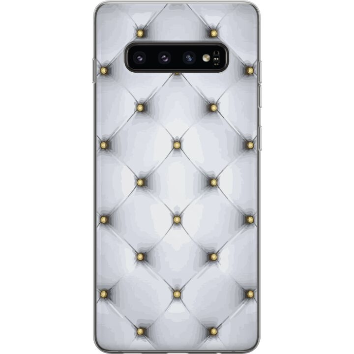 Mobilcover til Samsung Galaxy S10 med Luksuriøst motiv i gruppen SMARTPHONES & TABLETS / Mobil Beskyttelse / Samsung hos TP E-commerce Nordic AB (A61861)