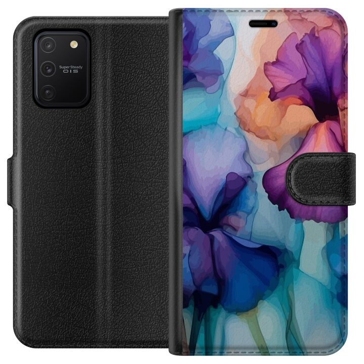 Tegnebogsetui til Samsung Galaxy S10 Lite med Magiske blomster motiv i gruppen SMARTPHONES & TABLETS / Mobil Beskyttelse / Samsung hos TP E-commerce Nordic AB (A61931)