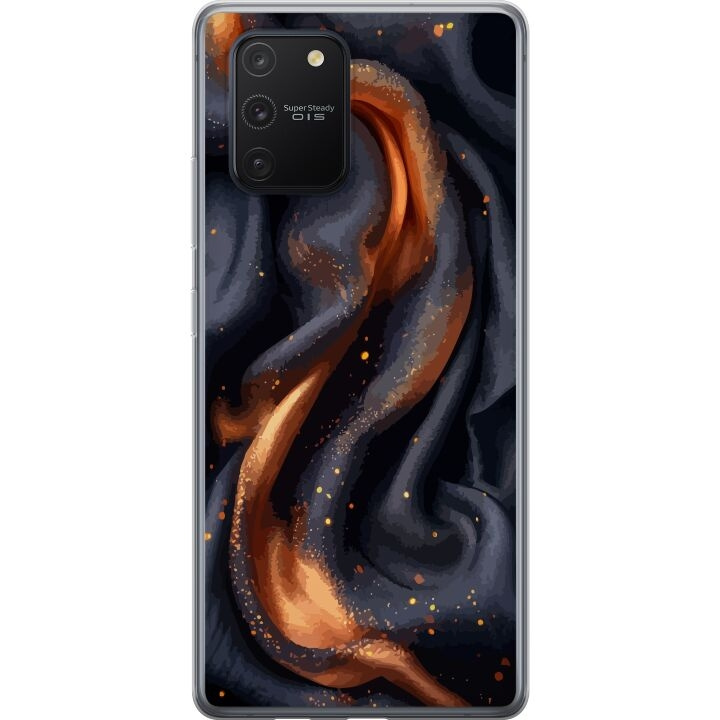 Mobilcover til Samsung Galaxy S10 Lite med Brandigt silke motiv i gruppen SMARTPHONES & TABLETS / Mobil Beskyttelse / Samsung hos TP E-commerce Nordic AB (A61956)