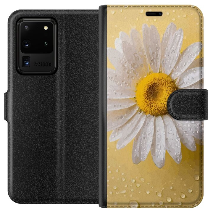 Tegnebogsetui til Samsung Galaxy S20 Ultra med Porcelænsblomst motiv i gruppen SMARTPHONES & TABLETS / Mobil Beskyttelse / Samsung hos TP E-commerce Nordic AB (A62198)