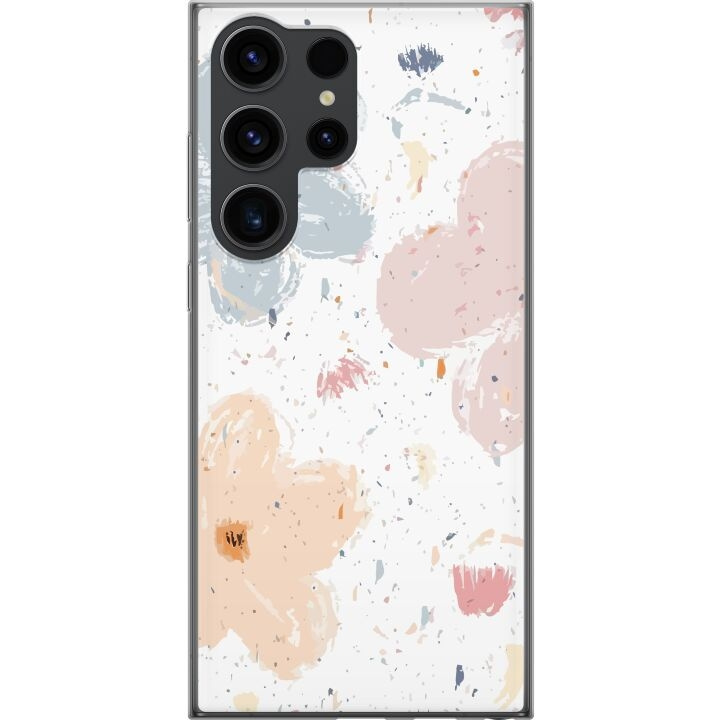 Mobilcover til Samsung Galaxy S24 Ultra med Blomster motiv i gruppen SMARTPHONES & TABLETS / Mobil Beskyttelse / Samsung hos TP E-commerce Nordic AB (A62993)