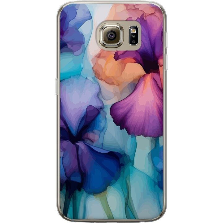 Mobilcover til Samsung Galaxy S6 med Magiske blomster motiv i gruppen SMARTPHONES & TABLETS / Mobil Beskyttelse / Samsung hos TP E-commerce Nordic AB (A63011)