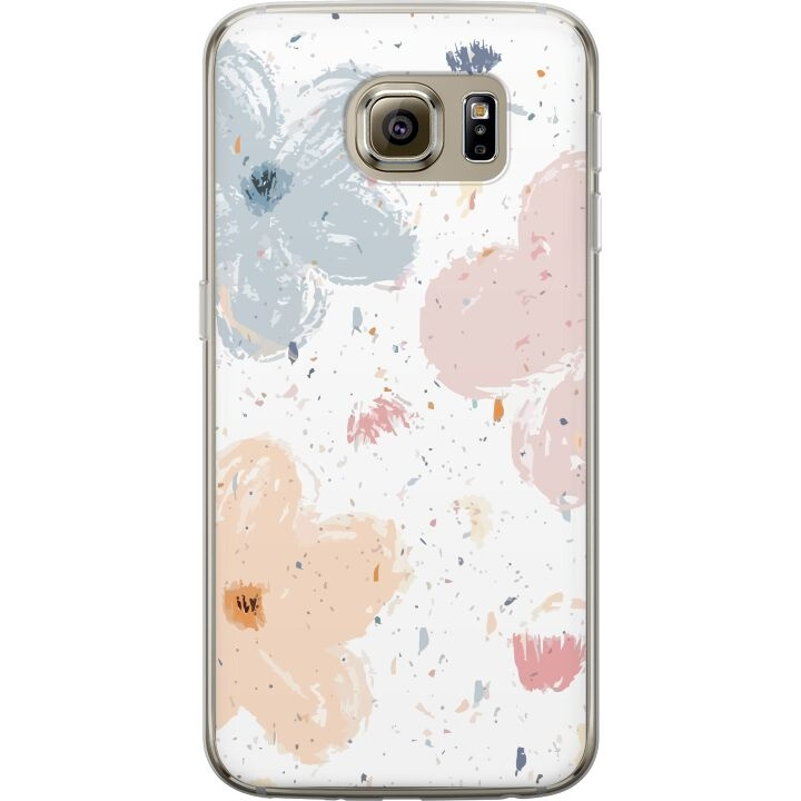 Mobilcover til Samsung Galaxy S6 med Blomster motiv i gruppen SMARTPHONES & TABLETS / Mobil Beskyttelse / Samsung hos TP E-commerce Nordic AB (A63020)