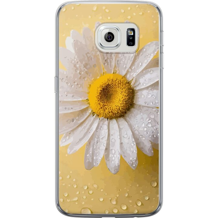 Mobilcover til Samsung Galaxy S6 edge med Porcelænsblomst motiv i gruppen SMARTPHONES & TABLETS / Mobil Beskyttelse / Samsung hos TP E-commerce Nordic AB (A63035)