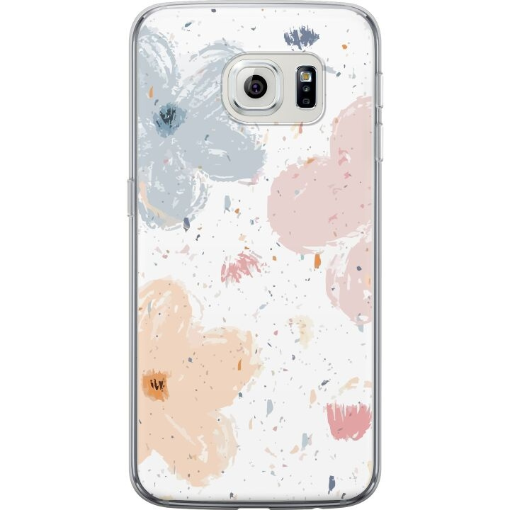 Mobilcover til Samsung Galaxy S6 edge med Blomster motiv i gruppen SMARTPHONES & TABLETS / Mobil Beskyttelse / Samsung hos TP E-commerce Nordic AB (A63047)