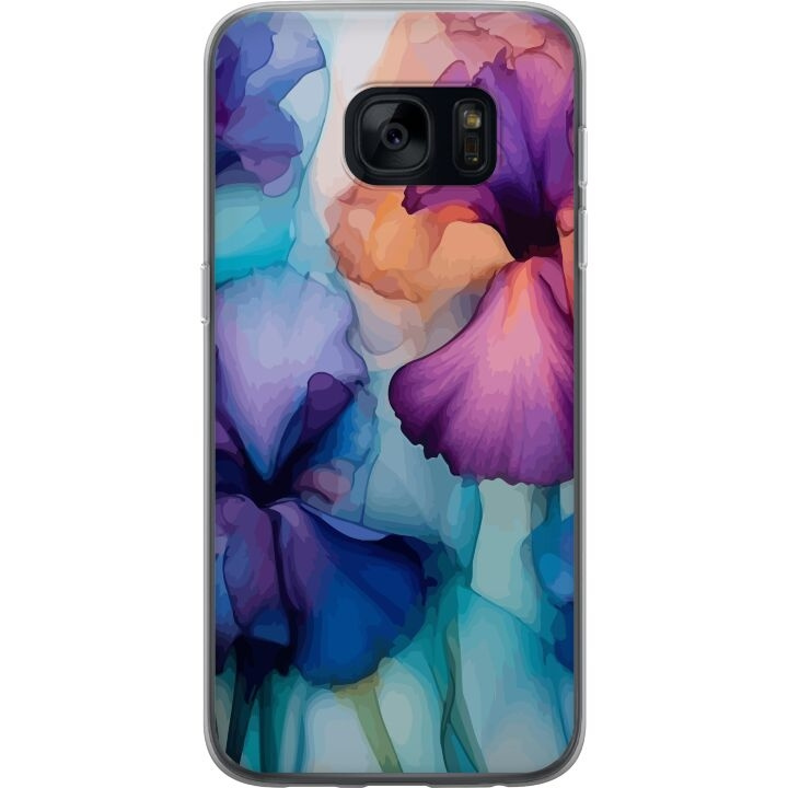 Mobilcover til Samsung Galaxy S7 med Magiske blomster motiv i gruppen SMARTPHONES & TABLETS / Mobil Beskyttelse / Samsung hos TP E-commerce Nordic AB (A63092)