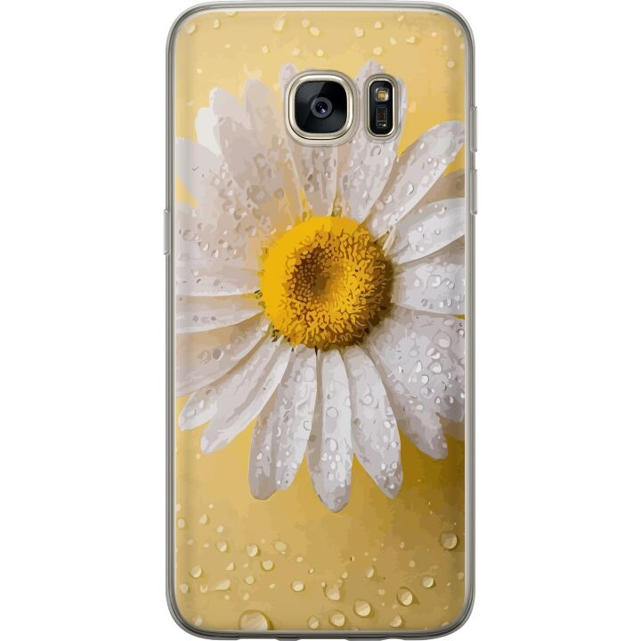 Mobilcover til Samsung Galaxy S7 edge med Porcelænsblomst motiv i gruppen SMARTPHONES & TABLETS / Mobil Beskyttelse / Samsung hos TP E-commerce Nordic AB (A63116)