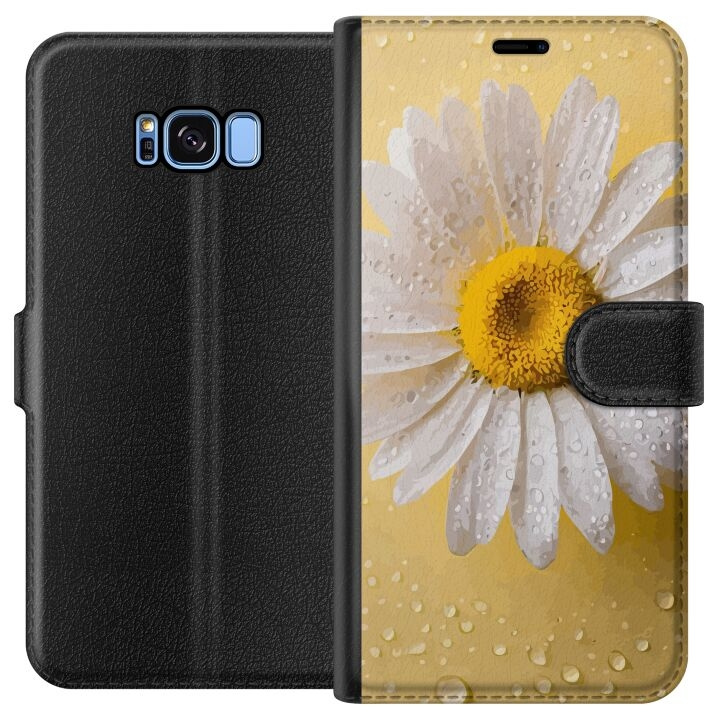 Tegnebogsetui til Samsung Galaxy S8 med Porcelænsblomst motiv i gruppen SMARTPHONES & TABLETS / Mobil Beskyttelse / Samsung hos TP E-commerce Nordic AB (A63143)