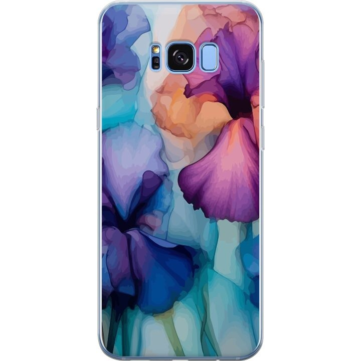 Mobilcover til Samsung Galaxy S8 med Magiske blomster motiv i gruppen SMARTPHONES & TABLETS / Mobil Beskyttelse / Samsung hos TP E-commerce Nordic AB (A63173)