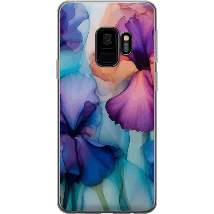 Mobilcover til Samsung Galaxy S9 med Magiske blomster motiv i gruppen SMARTPHONES & TABLETS / Mobil Beskyttelse / Samsung hos TP E-commerce Nordic AB (A63254)