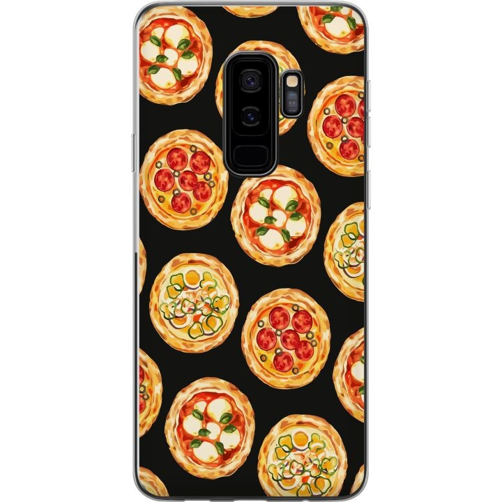 Mobilcover til Samsung Galaxy S9+ med Pizza motiv i gruppen SMARTPHONES & TABLETS / Mobil Beskyttelse / Samsung hos TP E-commerce Nordic AB (A63318)