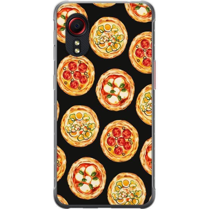 Mobilcover til Samsung Galaxy Xcover 5 med Pizza motiv i gruppen SMARTPHONES & TABLETS / Mobil Beskyttelse / Samsung hos TP E-commerce Nordic AB (A63453)