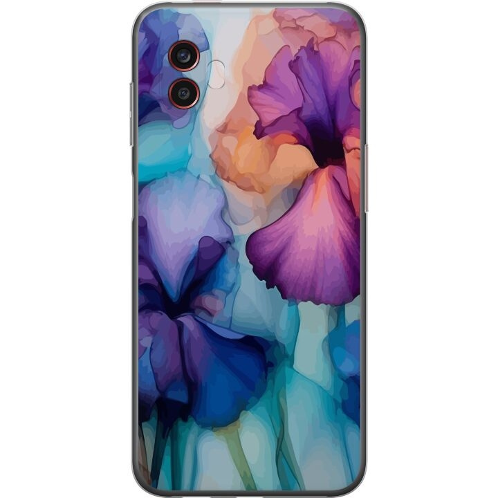 Mobilcover til Samsung Galaxy Xcover6 Pro med Magiske blomster motiv i gruppen SMARTPHONES & TABLETS / Mobil Beskyttelse / Samsung hos TP E-commerce Nordic AB (A63470)