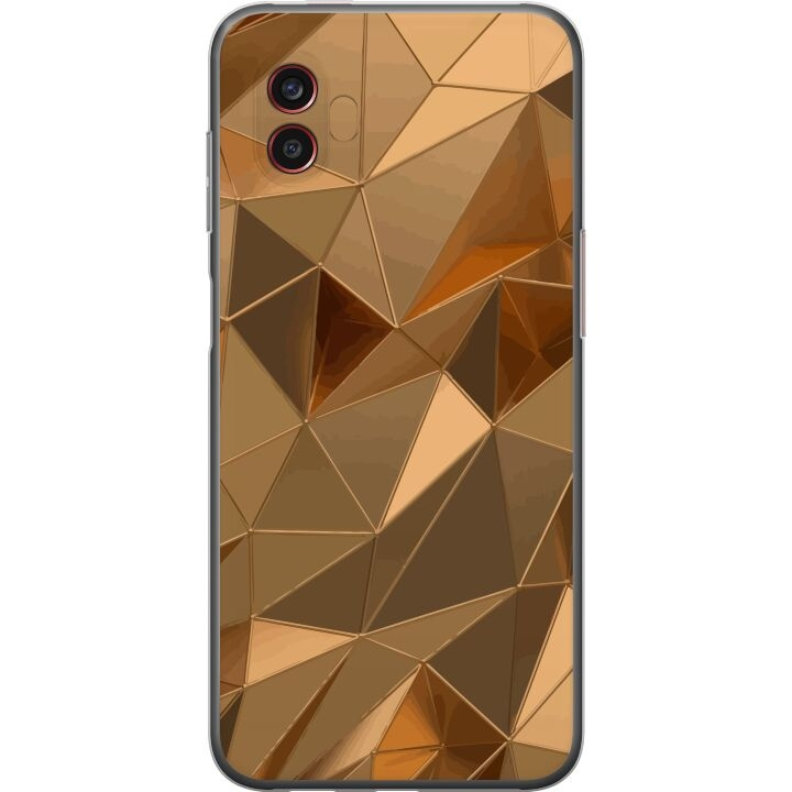 Mobilcover til Samsung Galaxy Xcover6 Pro med 3D Guld motiv i gruppen SMARTPHONES & TABLETS / Mobil Beskyttelse / Samsung hos TP E-commerce Nordic AB (A63491)