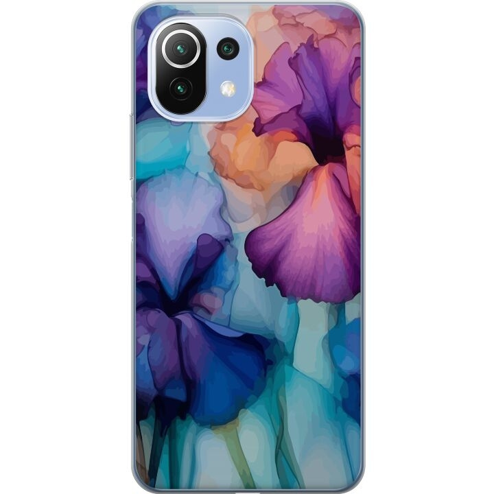 Mobilcover til Xiaomi 11 Lite 5G NE med Magiske blomster motiv i gruppen SMARTPHONES & TABLETS / Mobil Beskyttelse / Xiaomi hos TP E-commerce Nordic AB (A63713)