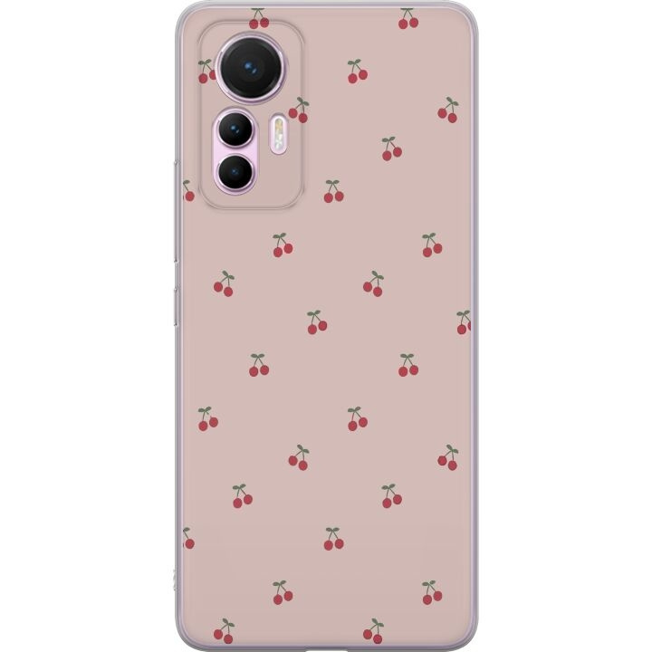 Mobilcover til Xiaomi 12 Lite med Kirsebær motiv i gruppen SMARTPHONES & TABLETS / Mobil Beskyttelse / Xiaomi hos TP E-commerce Nordic AB (A63879)
