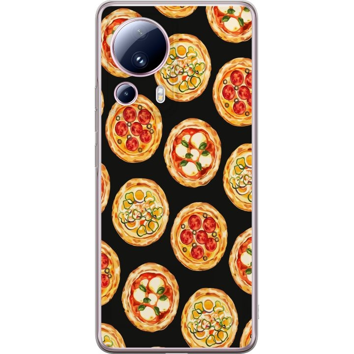 Mobilcover til Xiaomi 13 Lite med Pizza motiv i gruppen SMARTPHONES & TABLETS / Mobil Beskyttelse / Xiaomi hos TP E-commerce Nordic AB (A64155)